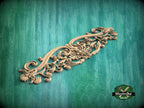 Regal Baroque-Style, Elegant Wooden Baroque Scrollwork Wall Decor